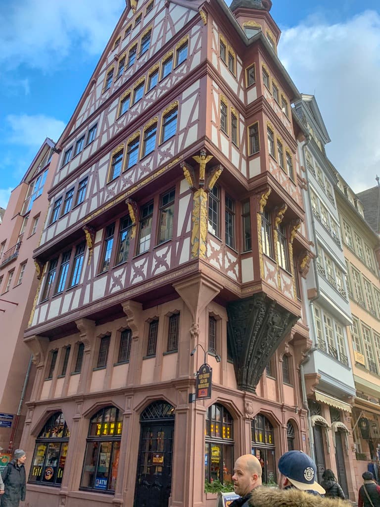 Historisk arkitektur i Frankfurt