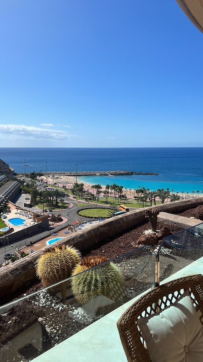 Turkis bukt på Gran Canaria