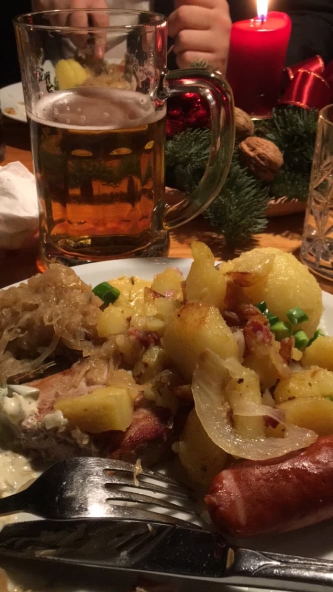 Tysk mat og øl i Hamburg