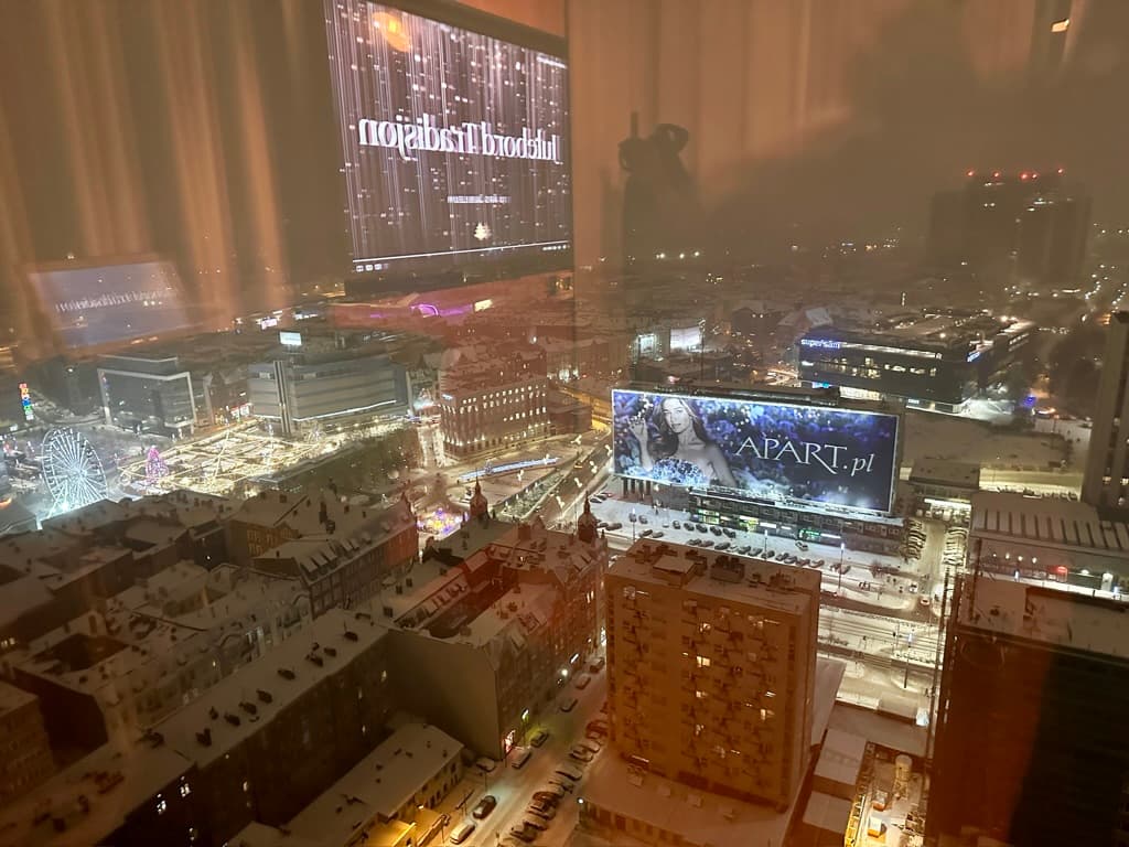 Utsikt over Katowice