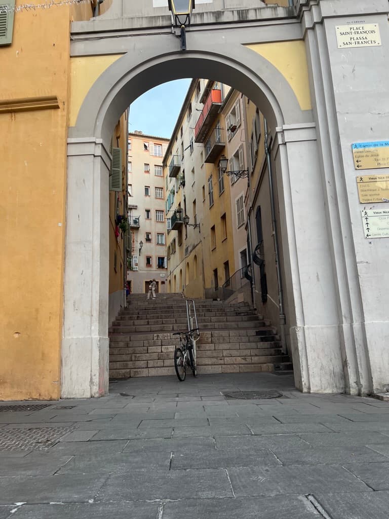 Gamlebyen i Nice