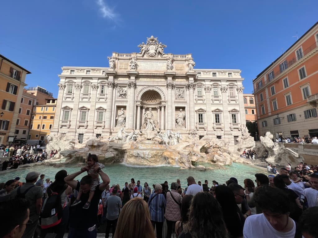 Trevifontenen i Roma